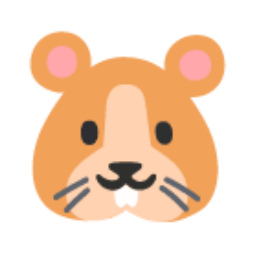 Hamster u1f439 Icon 256 x 256