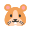 Hamster u1f439 Icon 64 x 64