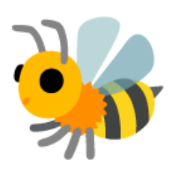 Honeybee u1f41d Icon 256 x 256