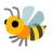 Honeybee u1f41d Icon 48 x 48