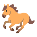Horse u1f40e Icon 128 x 128