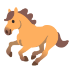 Horse u1f40e Icon 256 x 256
