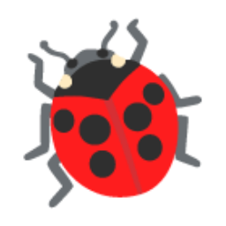 Lady Beetle u1f41e Icon 256 x 256