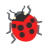 Lady Beetle u1f41e Icon 48 x 48