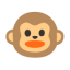 Monkey Face u1f435 Icon 64 x 64