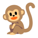 Monkey u1f412 Icon 128 x 128