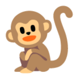 Monkey u1f412 Icon 256 x 256