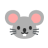Mouse Face u1f42d Icon 48 x 48