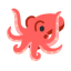 Octopus u1f419 Icon 64 x 64