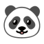 Panda u1f43c Icon 64 x 64