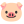 Pig Face u1f437 Icon 24 x 24