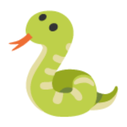 Snake u1f40d Icon 256 x 256