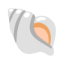 Spiral Shell u1f41a Icon 64 x 64
