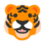 Tiger Face u1f42f Icon 64 x 64
