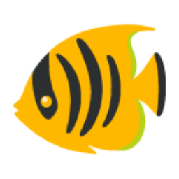 Tropical Fish u1f420 Icon 256 x 256