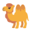 Two Hump Camel u1f42b Icon 48 x 48