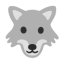 Wolf u1f43a Icon 64 x 64