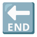 End Arrow u1f51a Icon 128 x 128