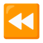 Fast Reverse Button u23ea Icon 64 x 64