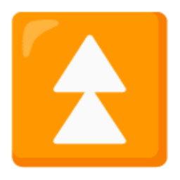 Fast Up Button u23eb Icon 256 x 256