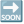 Soon Arrow u1f51c Icon 24 x 24
