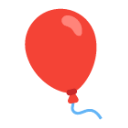 Balloon u1f388 Icon 128 x 128