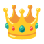 Crown u1f451 Icon 64 x 64