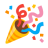 Party Popper u1f389 Icon 48 x 48