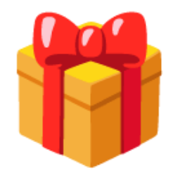 Wrapped Gift u1f381 Icon 256 x 256