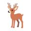 Deer u1f98c Icon 64 x 64