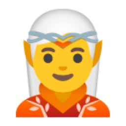 Elf u1f9dd Icon 256 x 256