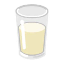 Glass Of Milk u1f95b Icon 256 x 256