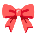 Ribbon u1f380 Icon 128 x 128