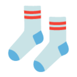 Socks u1f9e6 Icon 256 x 256