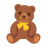 Teddy Bear u1f9f8 Icon 48 x 48