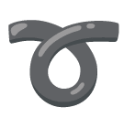 Curly Loop u27b0 Icon 128 x 128