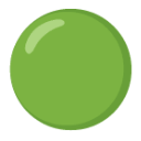 Green Circle u1f7e2 Icon 128 x 128