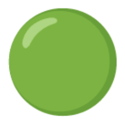 Green Circle u1f7e2 Icon 256 x 256