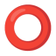 Hollow Red Circle u2b55 Icon 64 x 64