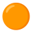 Orange Circle u1f7e0 Icon 48 x 48