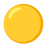 Yellow Circle u1f7e1 Icon 48 x 48