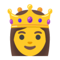 Princess u1f478 Icon 256 x 256