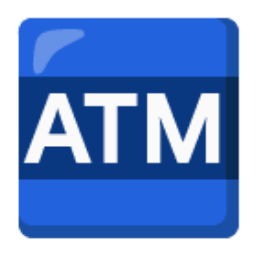 Automated Teller Machine u1f3e7 Icon 256 x 256