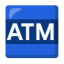 Automated Teller Machine u1f3e7 Icon 64 x 64