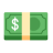 Banknote With Dollar Sign u1f4b5 Icon 48 x 48