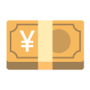 Banknote With Yen Sign u1f4b4 Icon 128 x 128
