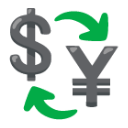 Currency Exchange u1f4b1 Icon 128 x 128