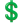 Heavy Dollar Sign u1f4b2 Icon 24 x 24