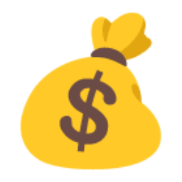 Money Bag u1f4b0 Icon 256 x 256