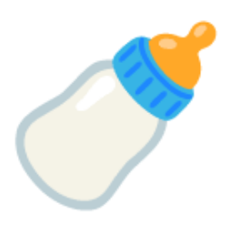Baby Bottle u1f37c Icon 256 x 256